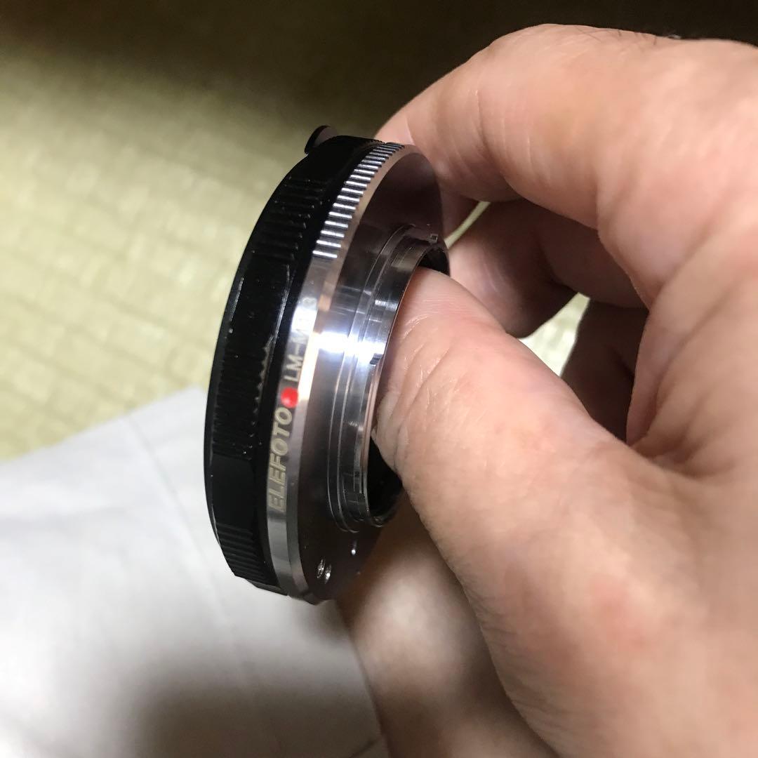 E L EＦＯ TＯライカレンズをオリンパズ利用