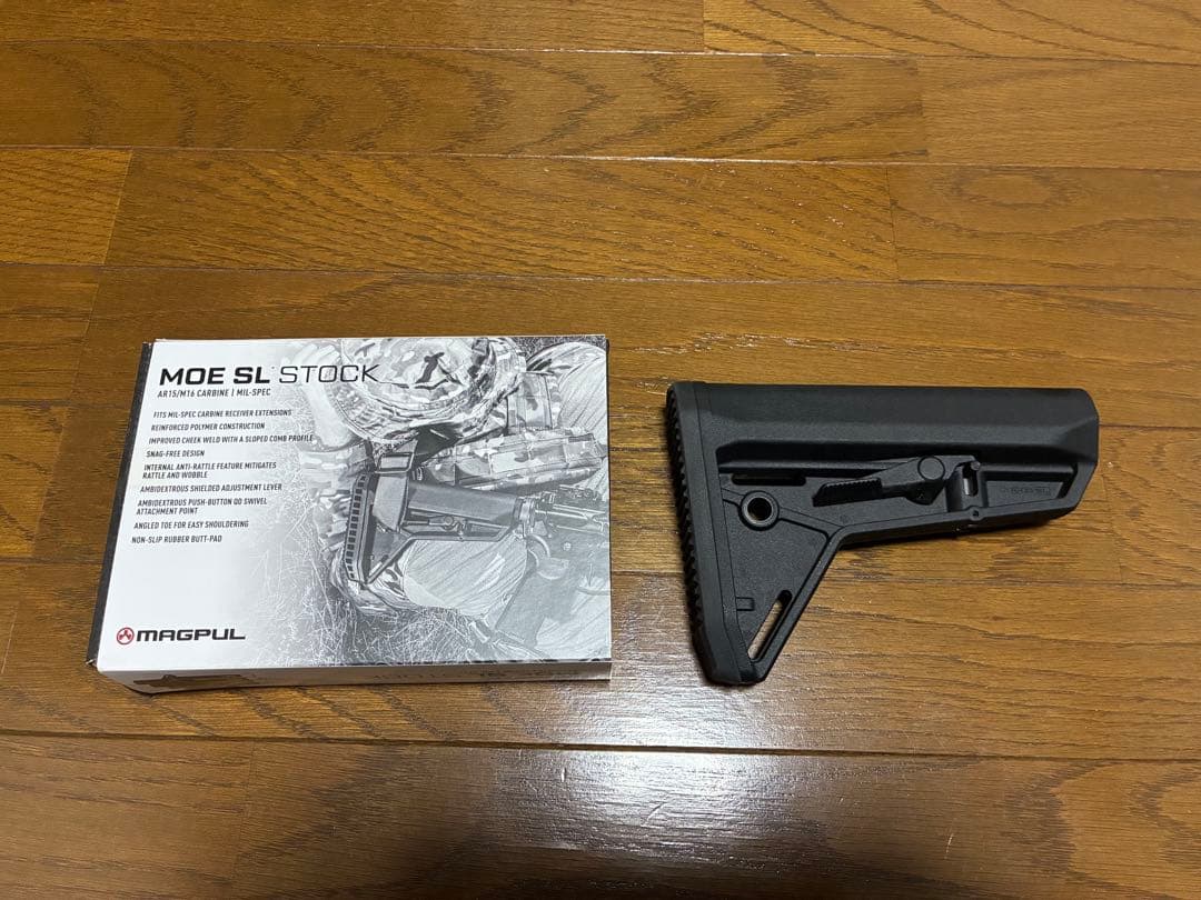 実物 MAGPUL MOE SL-K ストック ミルスペック / ブラック