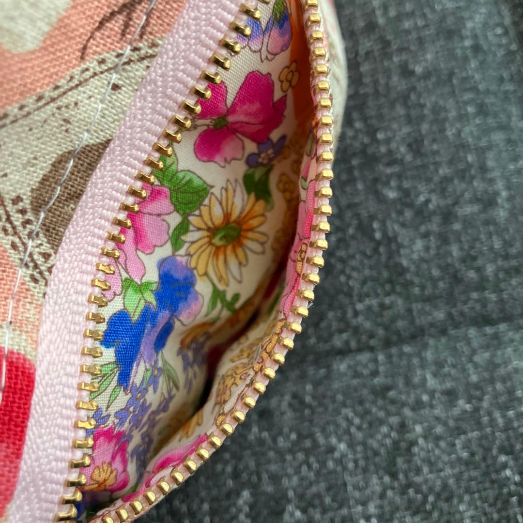 ハンドメイド ☆ ふわふわポーチ パグ