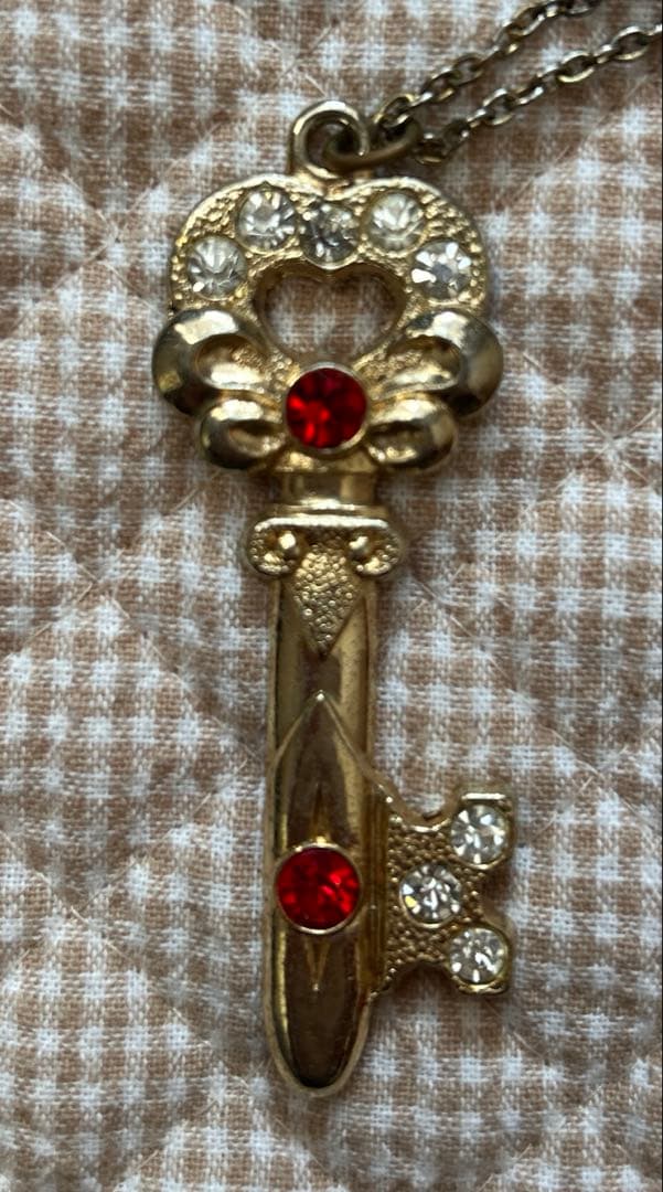 お値下げ♪ 昭和レトロ レディレディ！秘密の鍵ペンダントとオルゴール