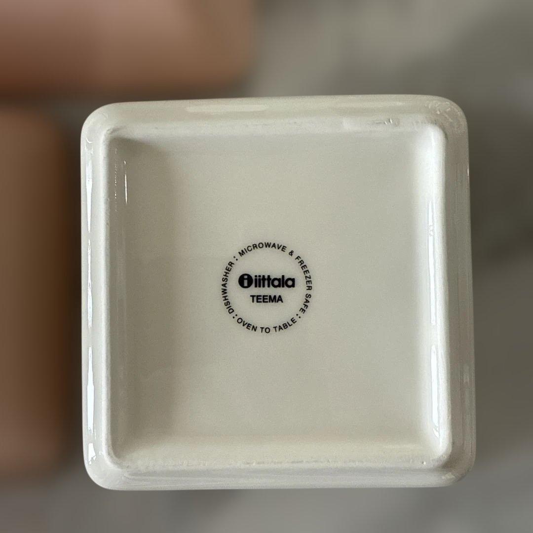 【最終価格】 teema イッタラ スクエア プレート 12×12