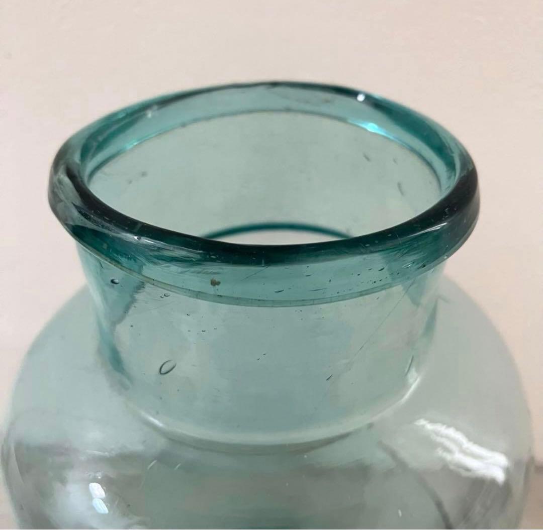 フランスアンティーク 大きめフラワーベース 花瓶 ガラス花瓶 花器