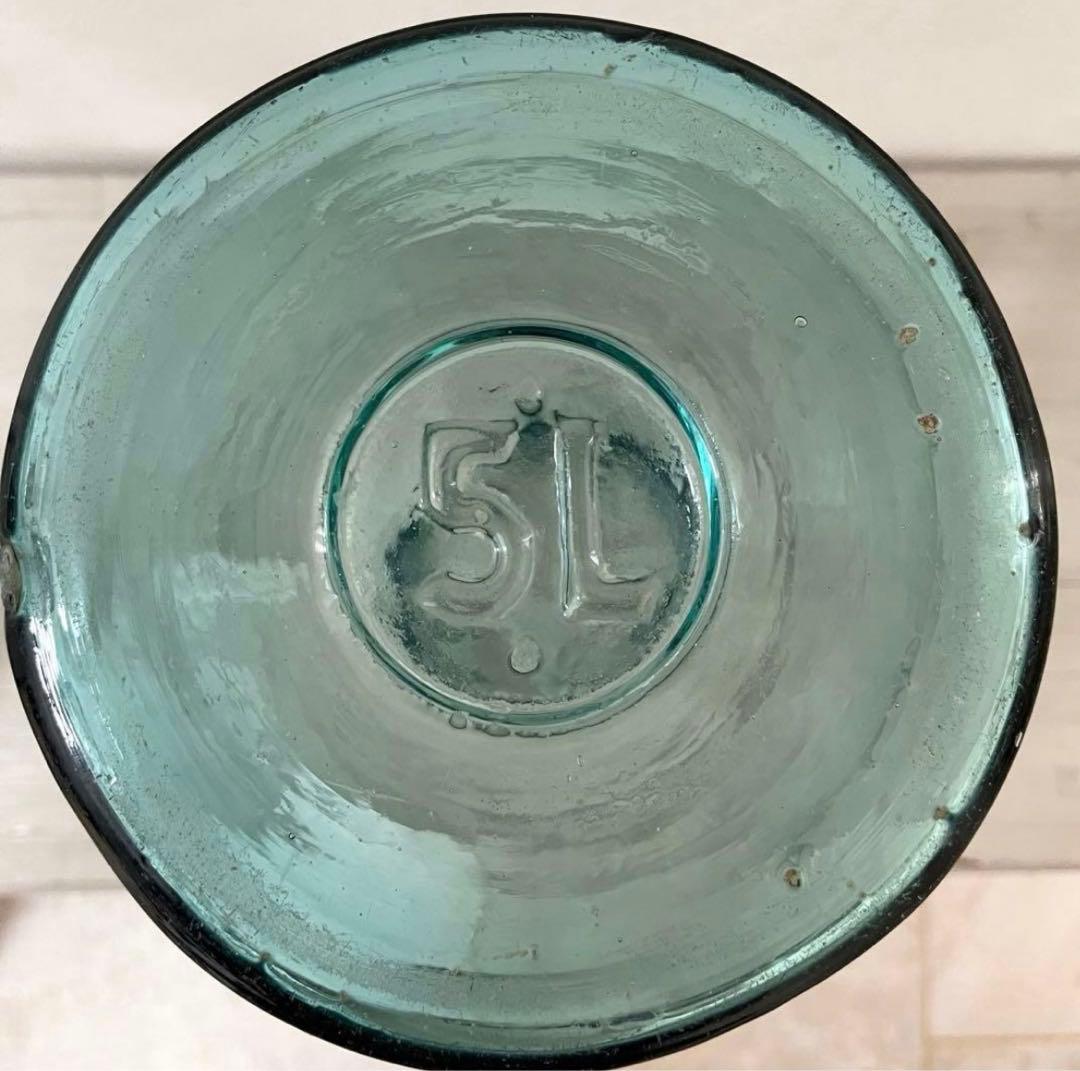 フランスアンティーク 大きめフラワーベース 花瓶 ガラス花瓶 花器