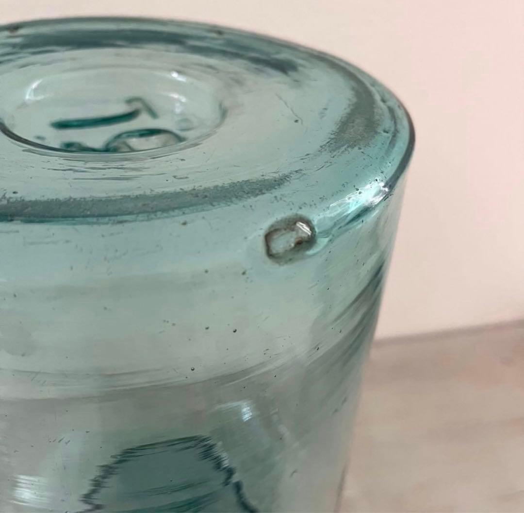 フランスアンティーク 大きめフラワーベース 花瓶 ガラス花瓶 花器