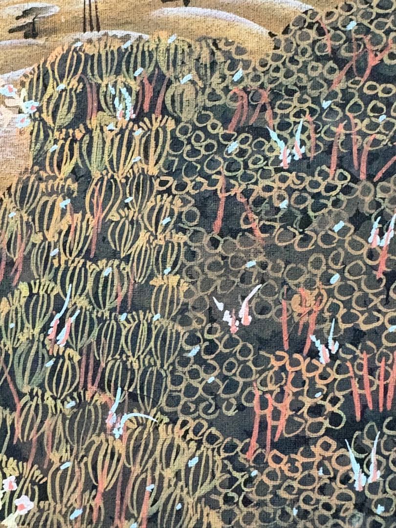 インドミニアチュール　手書き　細密画