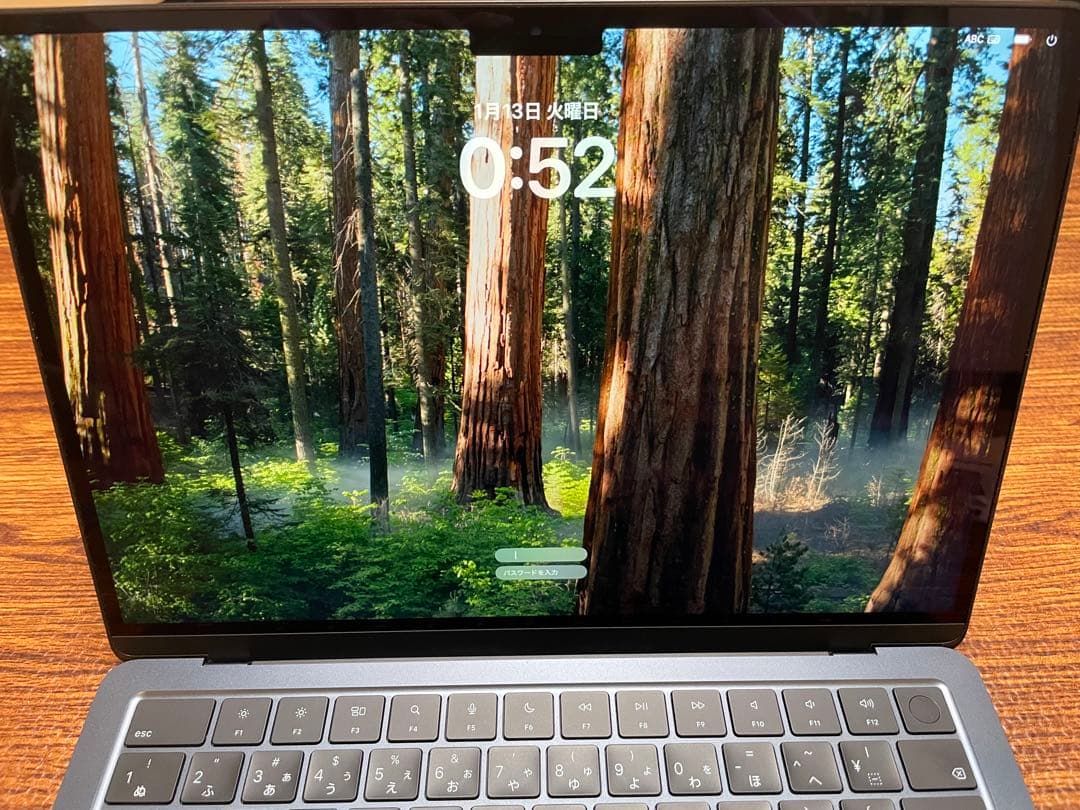 極美品 MacBook Air 13インチ M3 8GB 256GB 2024