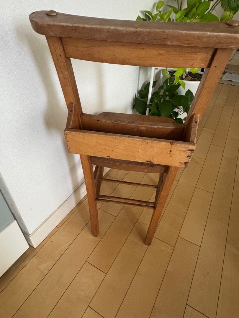 アンティーク　チャーチチェア　古道具