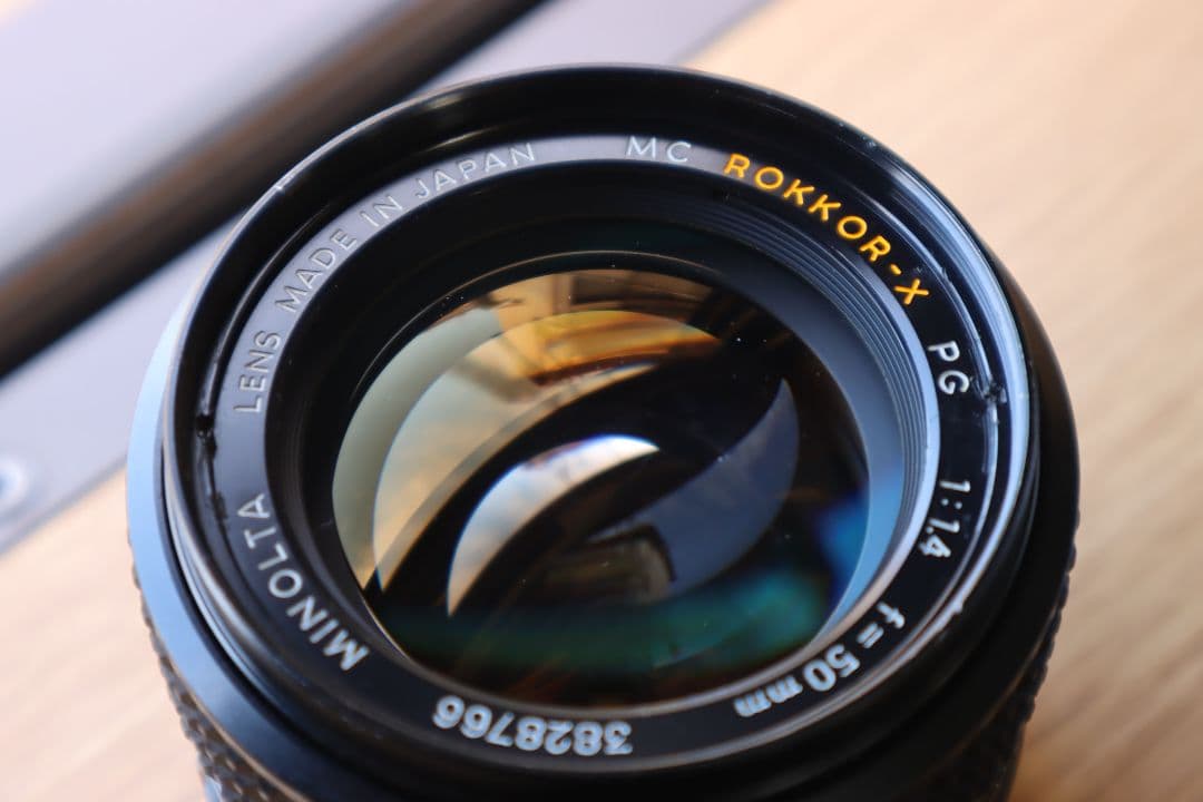 美品 輸出用レア minolta MC ROKKOR-X 50mm f1.4