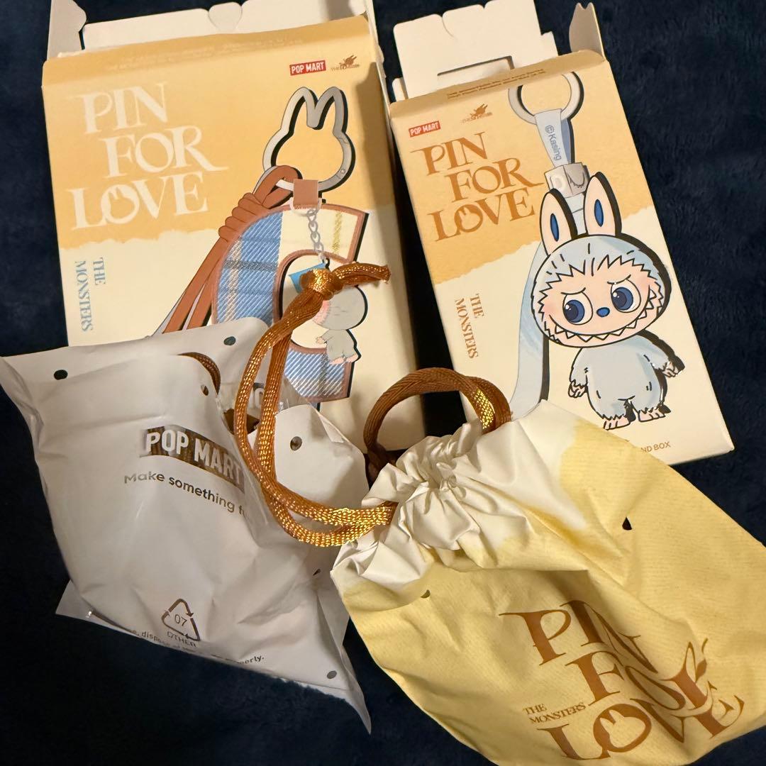 【Ｌ】PIN FOR LOVE イニシャルラブブ　セット　正規品
