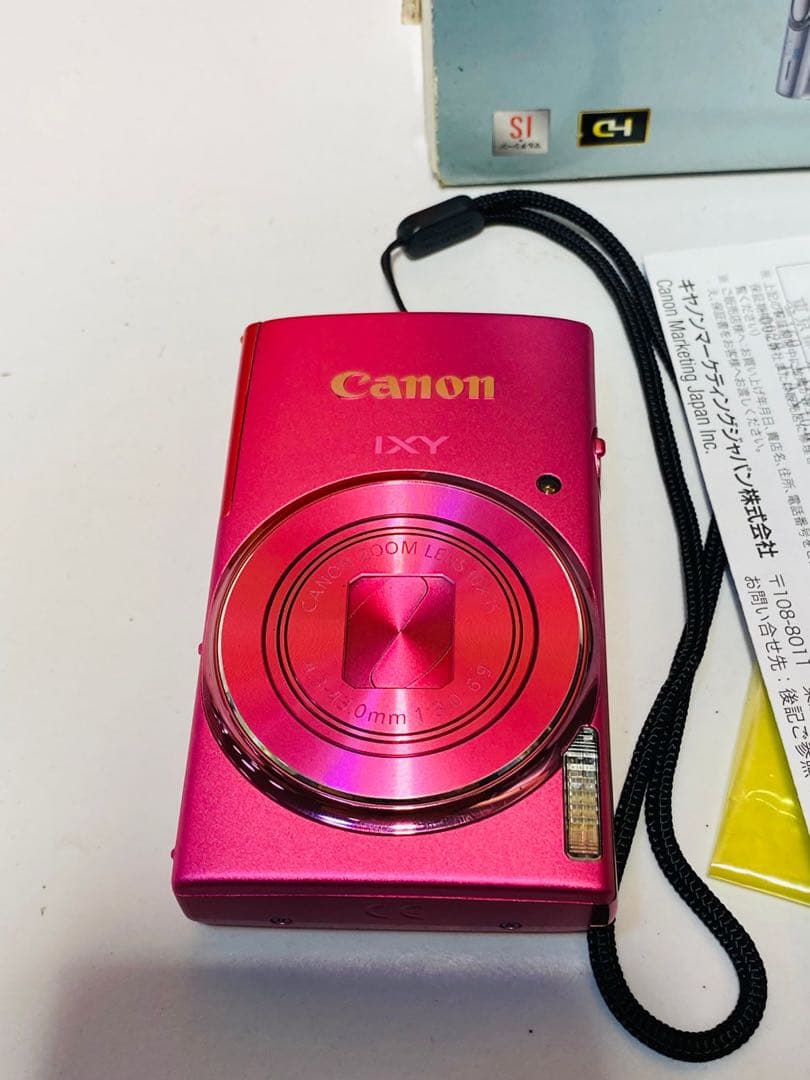 Canon IXY デジタルカメラピンク 32GB SDカード付き PC2054