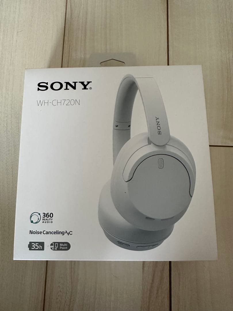 SONY ワイヤレスノイズキャンセリングステレオヘッドセットWH-CH720N✨