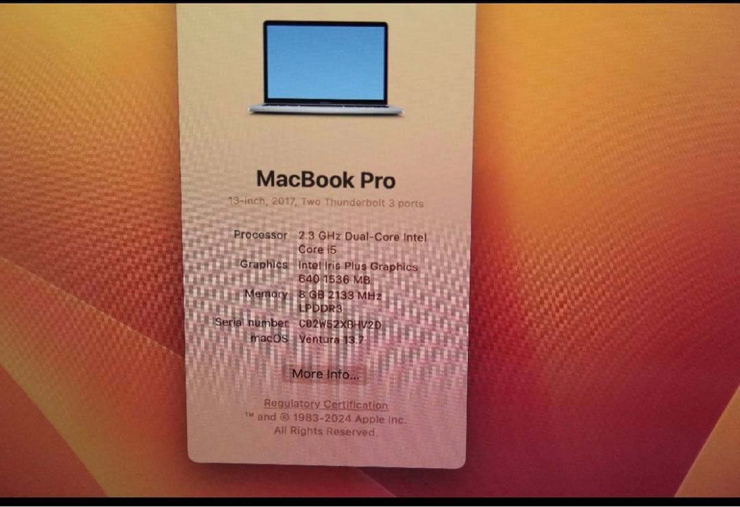 Apple MacBook Pro シルバー 本体