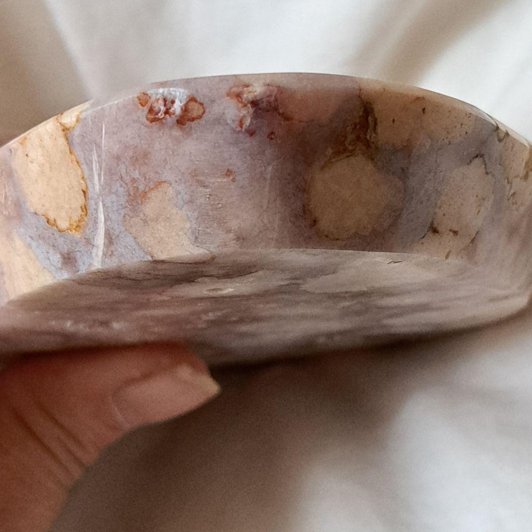 ピンクアメジスト　　パワーストーン　置物　台座付き