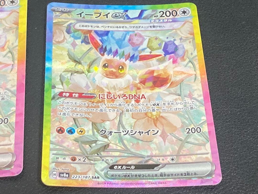 イーブイex SAR SV8a テラスタルフェスex 223/187