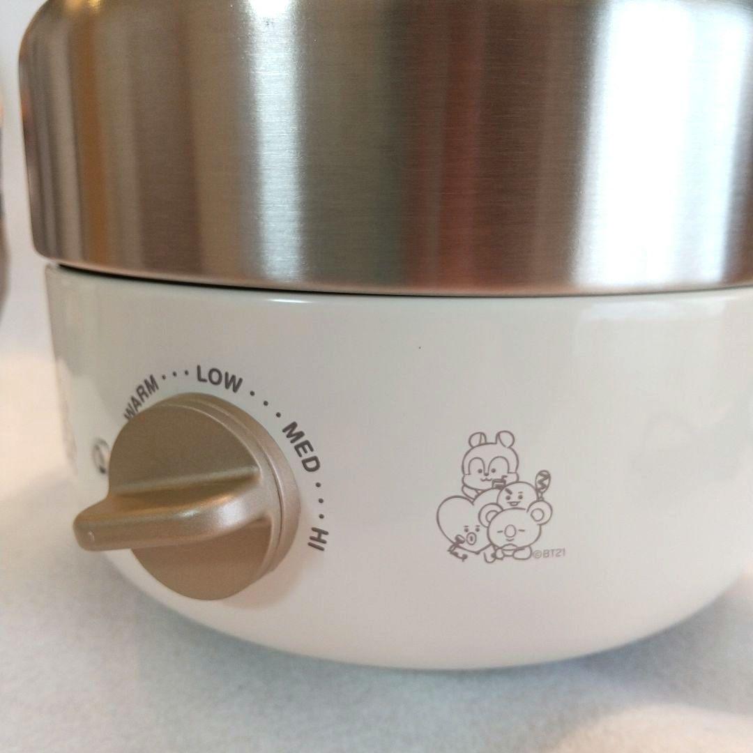 BTS BT21 ユニバースター食堂 BRUNO ブルーノ マルチグリルポット