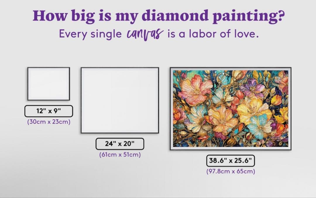 【Diamond Art Club】　Fancy Flower Garden