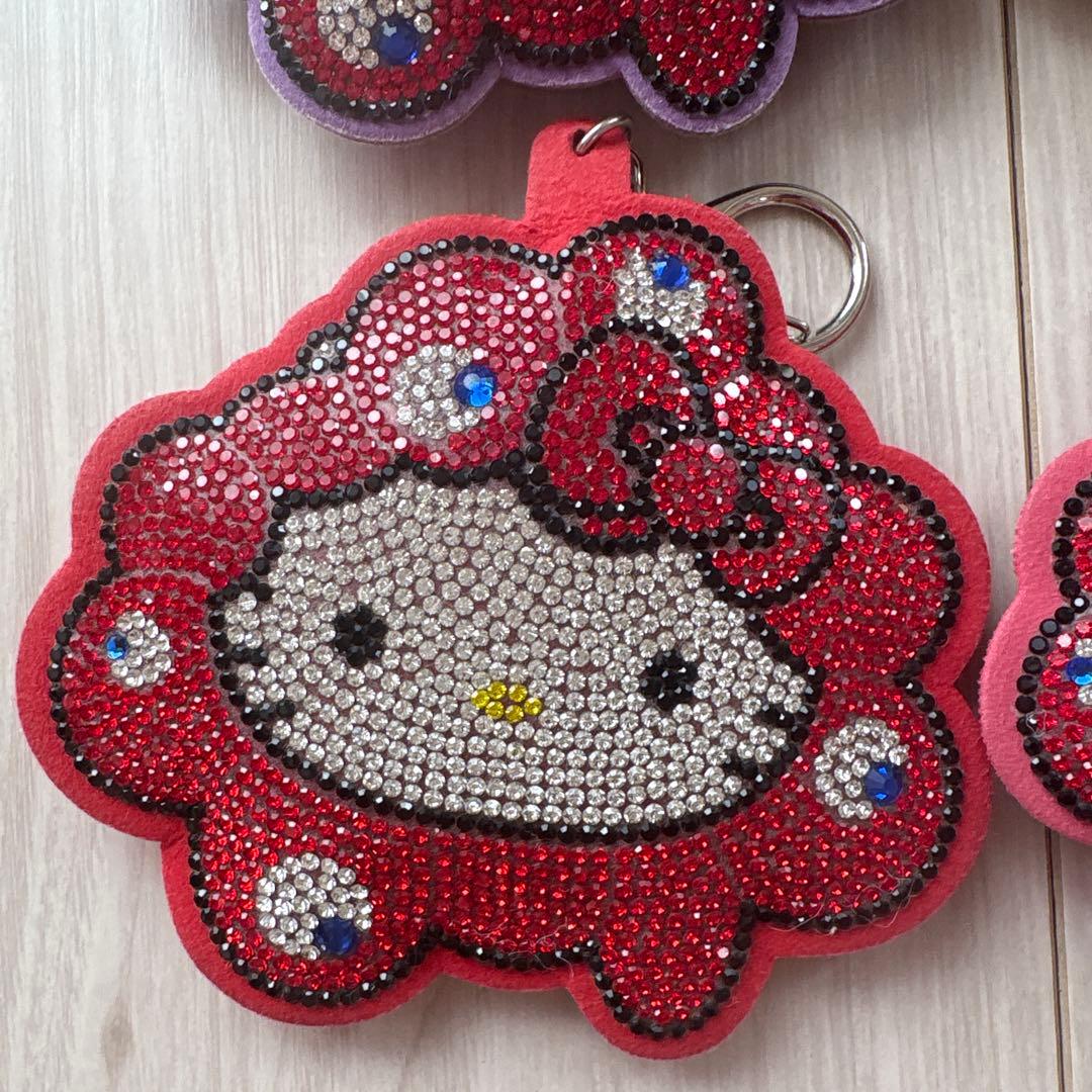 サンリオ ミャクミャク キラキラレザーキーホルダー 4点セット