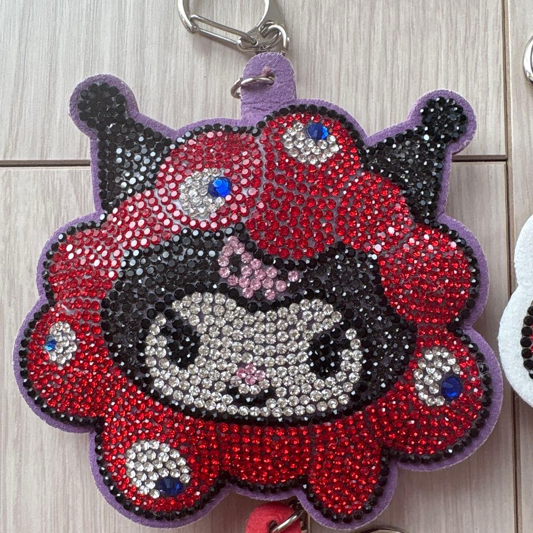 サンリオ ミャクミャク キラキラレザーキーホルダー 4点セット