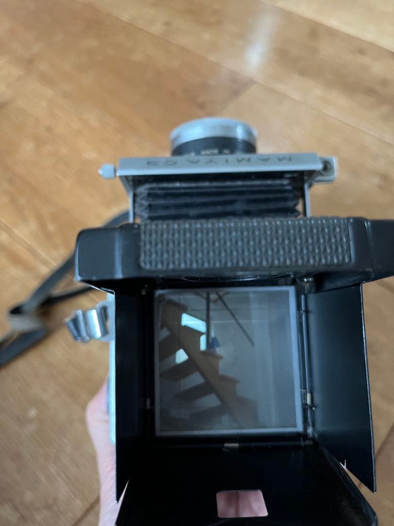 MAMIYA C3 二眼レフカメラ オマケ65ミリ付き　レンズキャップ　動作品
