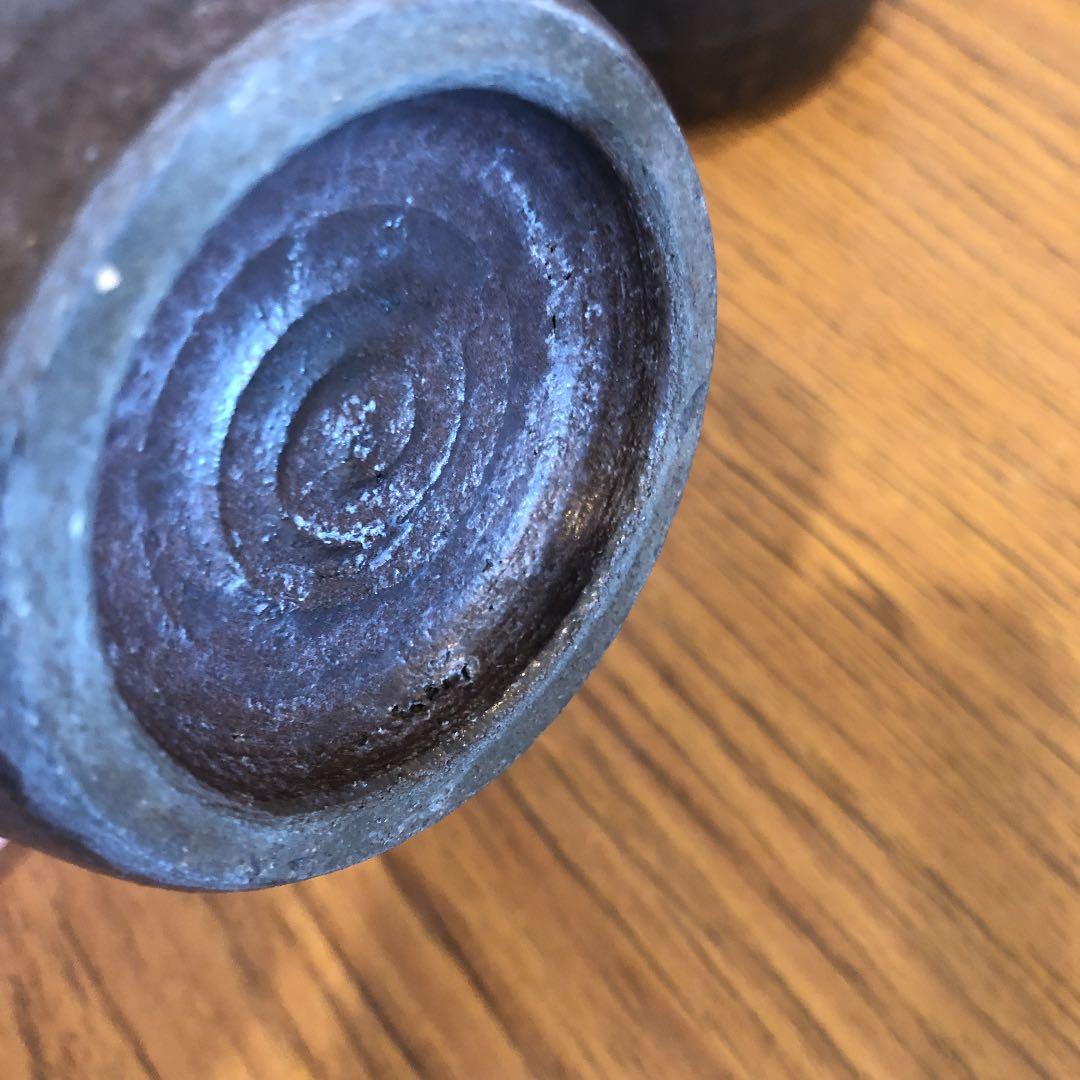 備前焼、萩焼　一輪挿し