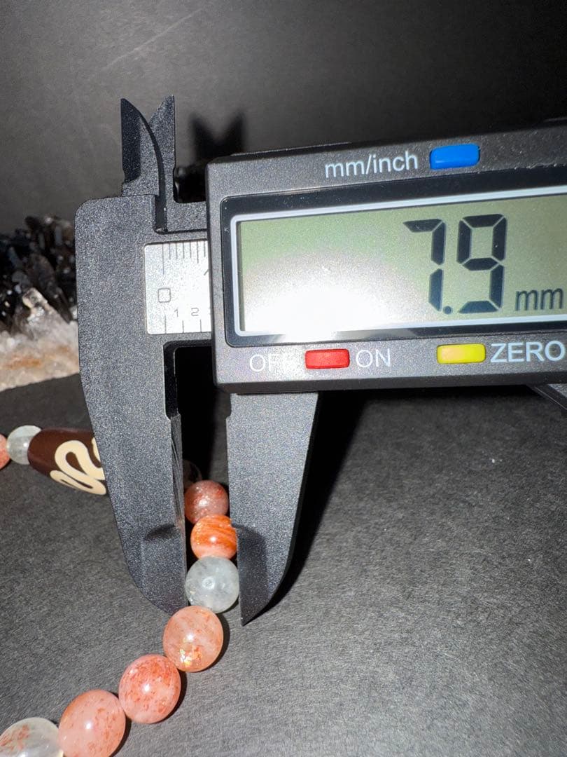 ✨✨梵字入り白蛇天珠✨✨アルーシャサンストーン