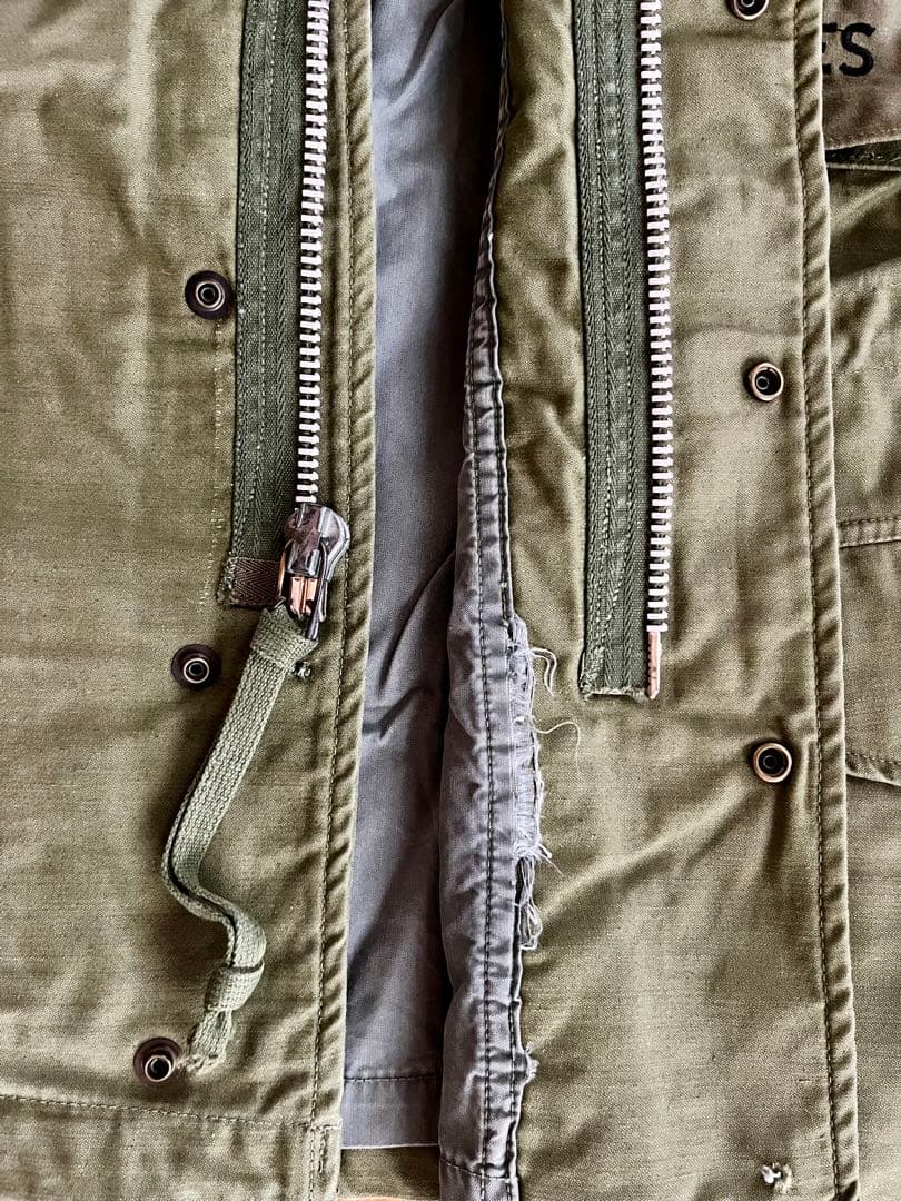 M65 フィールドジャケットU.S.NAVY シービーズ ◎裏地グレー 美品SS