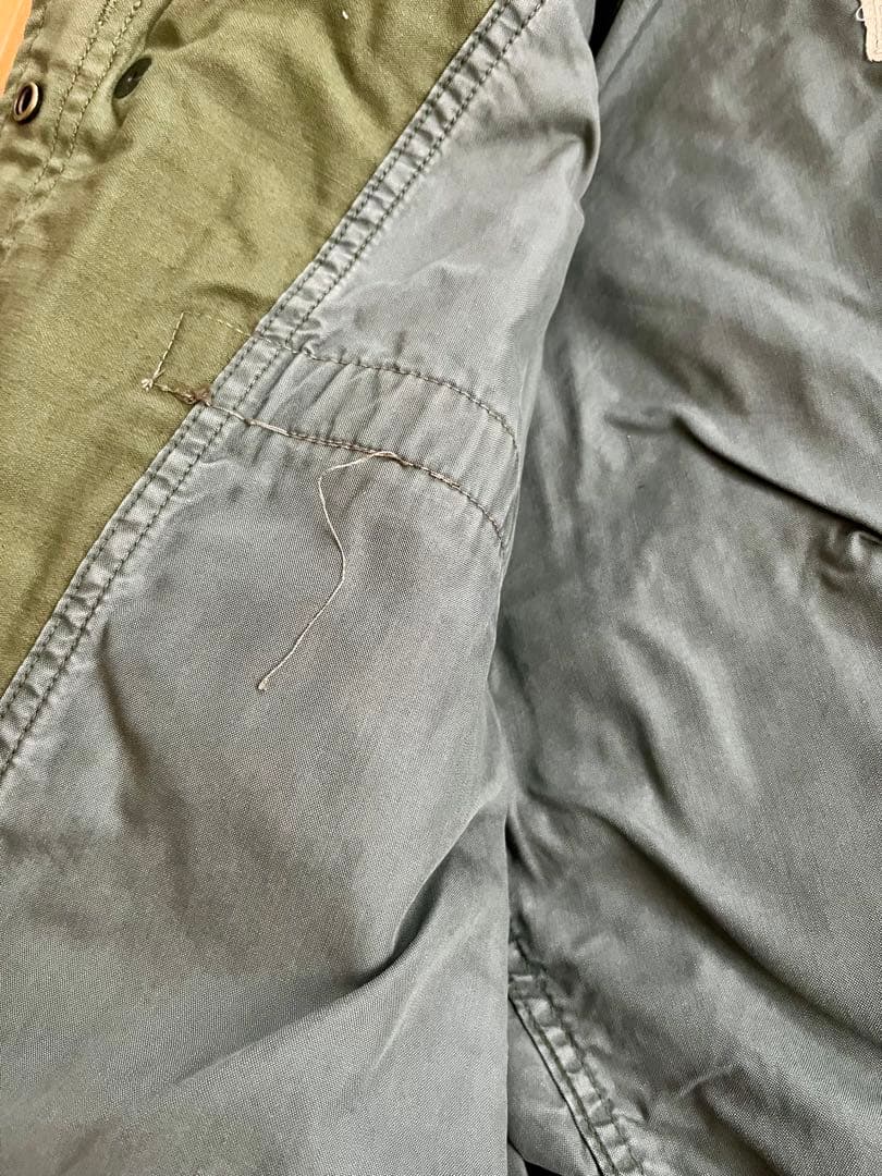 M65 フィールドジャケットU.S.NAVY シービーズ ◎裏地グレー 美品SS