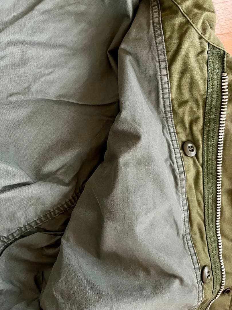 M65 フィールドジャケットU.S.NAVY シービーズ ◎裏地グレー 美品SS