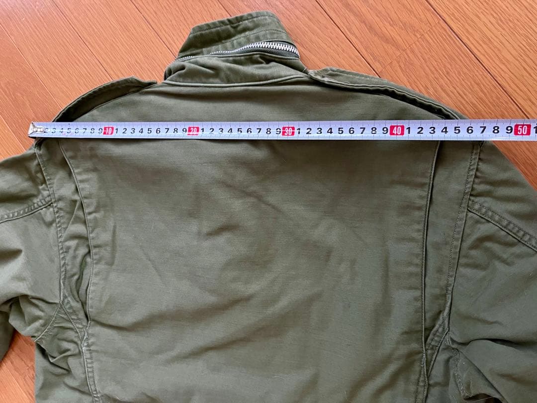 M65 フィールドジャケットU.S.NAVY シービーズ ◎裏地グレー 美品SS