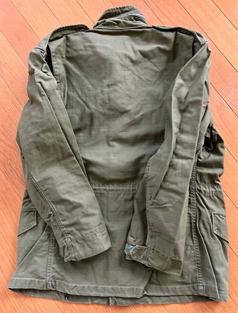 M65 フィールドジャケットU.S.NAVY シービーズ ◎裏地グレー 美品SS