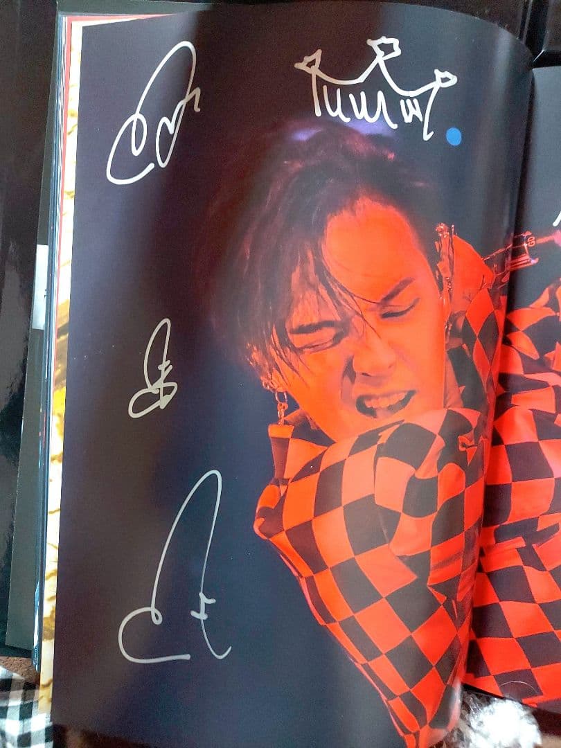 ビッグバン　BIGBANG　ジードラゴン　ジヨン　GD　G-DRAGON　直筆