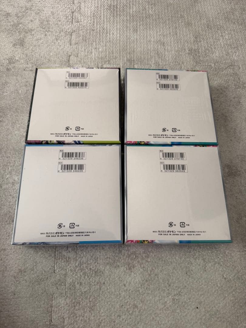 ポケモンカード　boxシュリンク付き