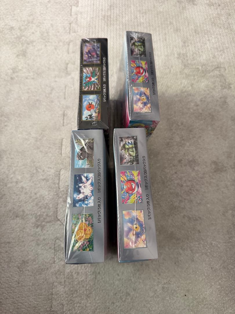 ポケモンカード　boxシュリンク付き