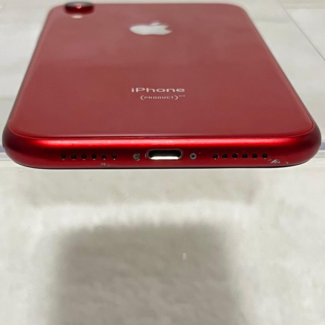 iPhone XR Red 64GB SIMフリー バッテリー100% 本体
