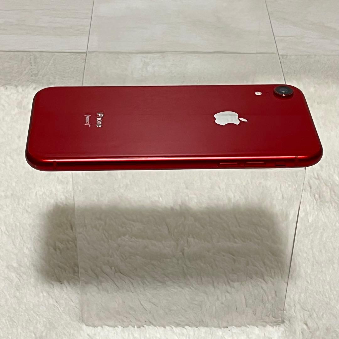 iPhone XR Red 64GB SIMフリー バッテリー100% 本体