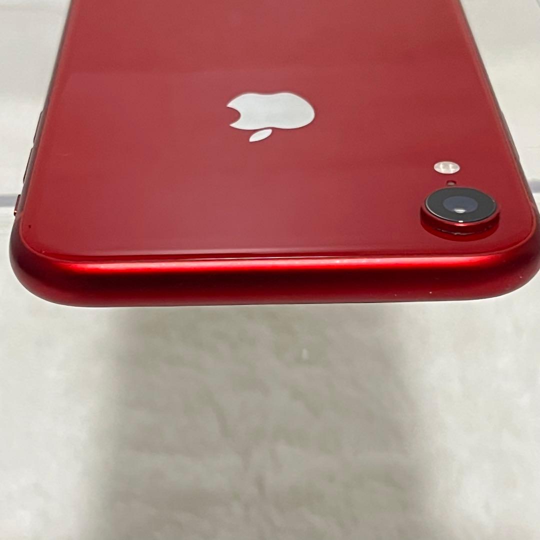 iPhone XR Red 64GB SIMフリー バッテリー100% 本体