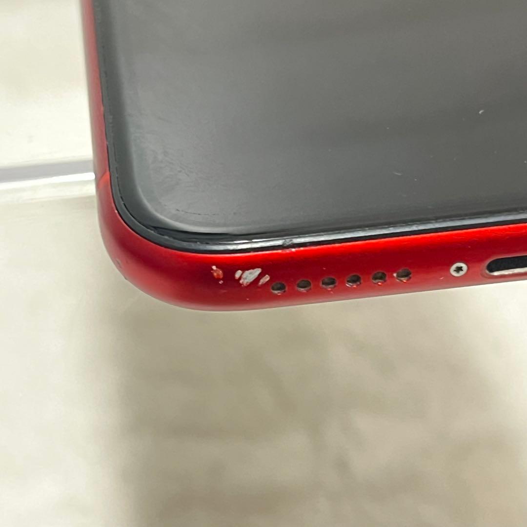 iPhone XR Red 64GB SIMフリー バッテリー100% 本体