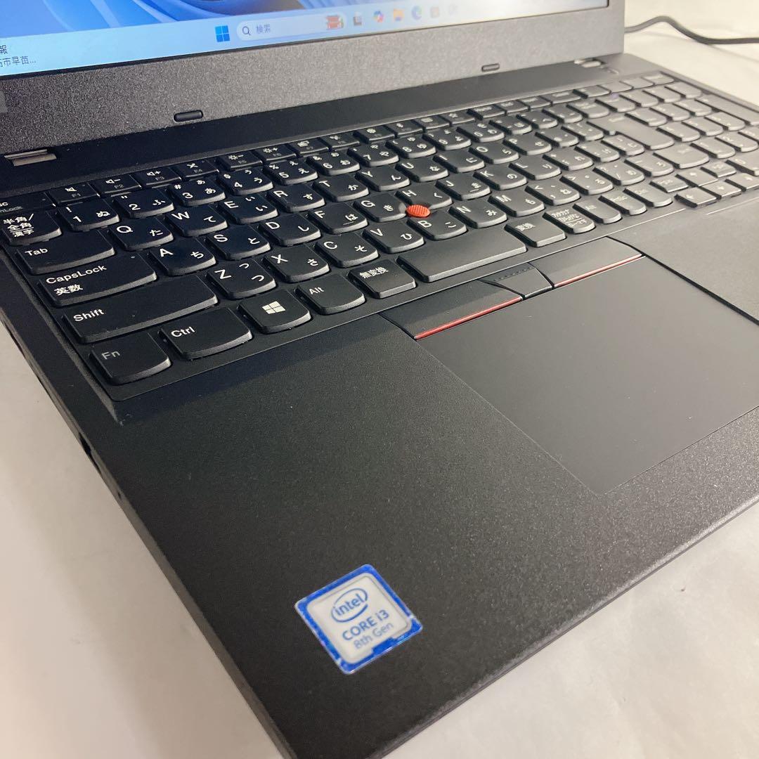 Corei3-8世代 SSD500GB ThinkPad Win11 レノボ
