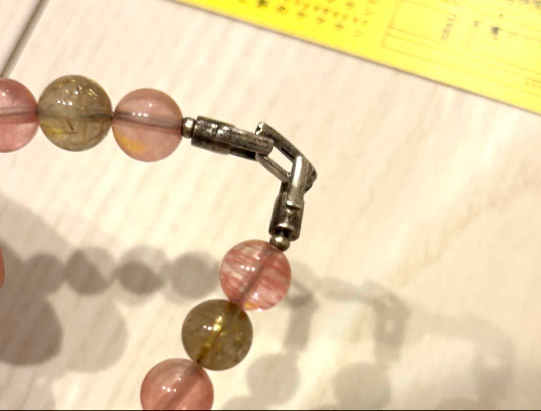 お値下げしました【美品】上野のヤマサン　パワーストーンブレスレット