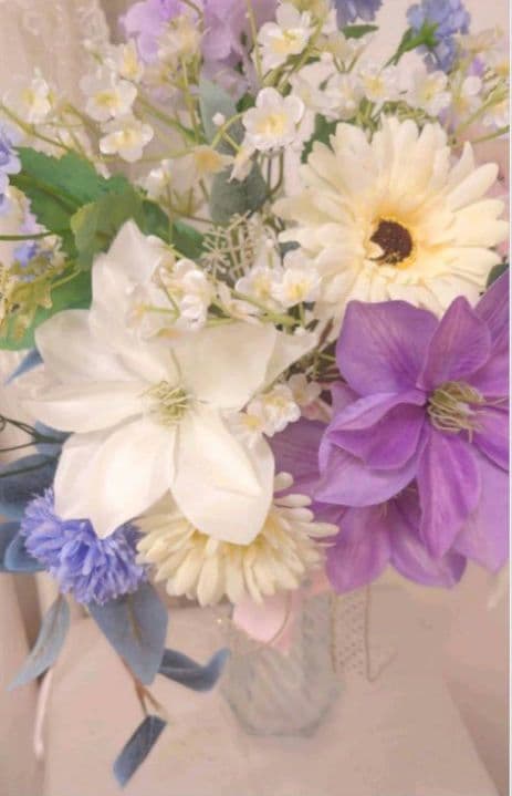 54i インテリア用ア―ティフィシャルフラワー＆ウェディングブーケ　社長室　受付