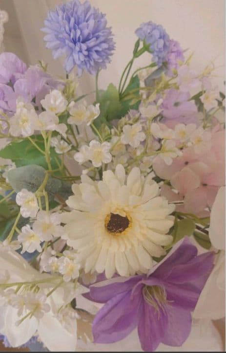 54i インテリア用ア―ティフィシャルフラワー＆ウェディングブーケ　社長室　受付