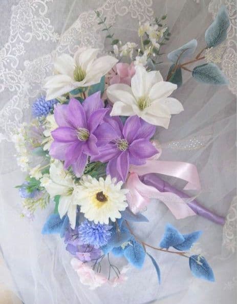 54i インテリア用ア―ティフィシャルフラワー＆ウェディングブーケ　社長室　受付