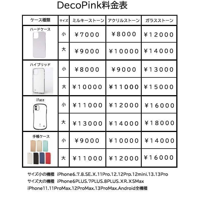 デコ電 デコカバー オーダーメイド お名前 イニシャル