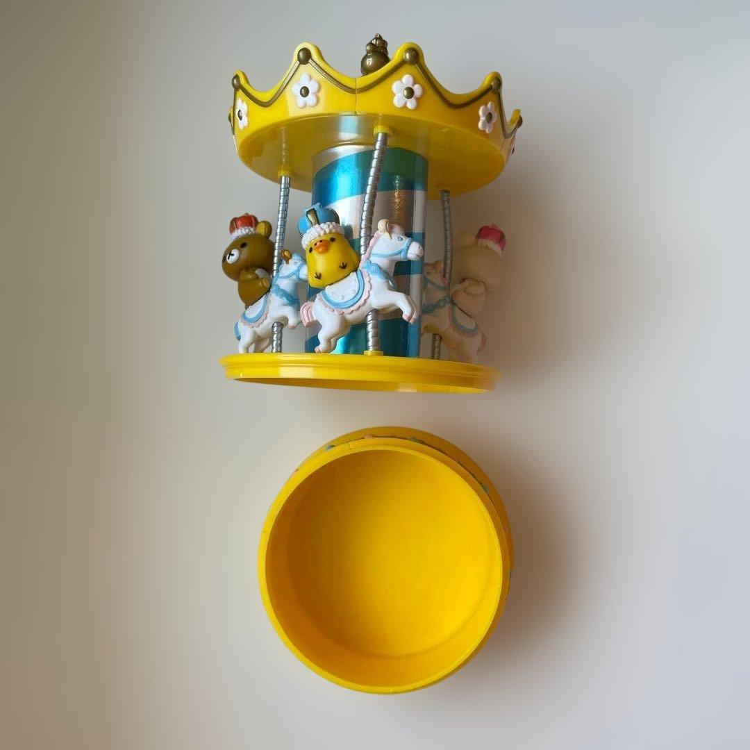 【激レア/美品】リラックマ 10周年 カルーセル 小物入れ メリーゴーランド