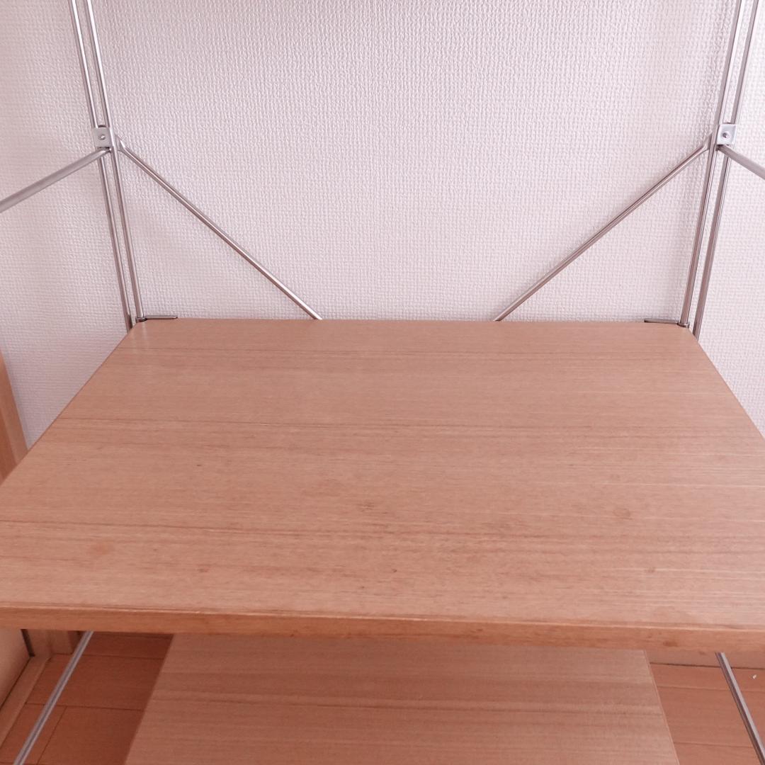 無印良品　ステンレスユニットシェルフ　セット　中