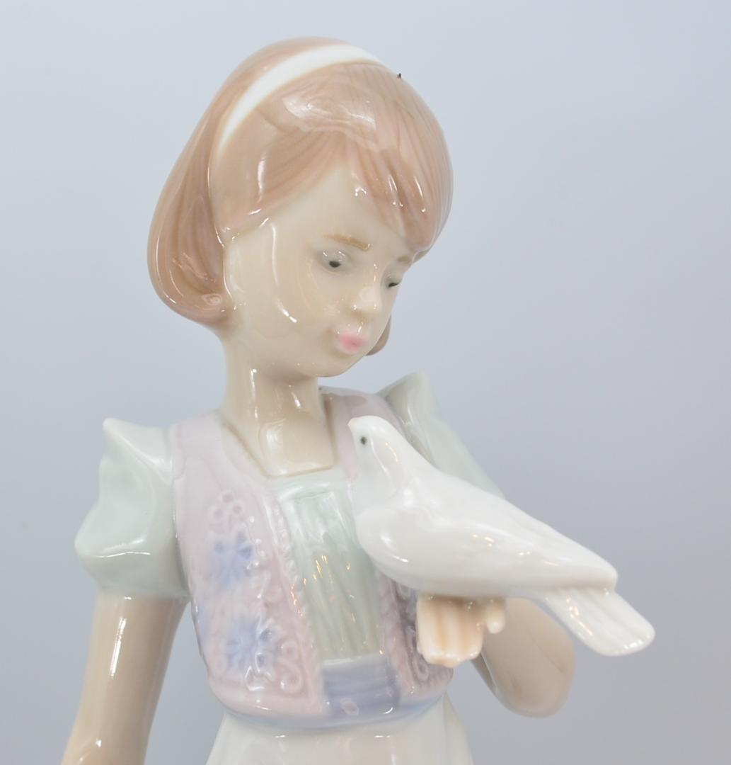 夏の散歩　＃7611　★リヤドロ　スペイン　ポーセリン　1991年　ヴィンテージ