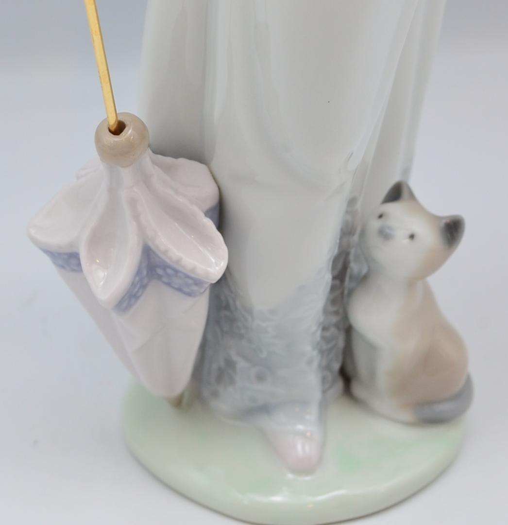 夏の散歩　＃7611　★リヤドロ　スペイン　ポーセリン　1991年　ヴィンテージ