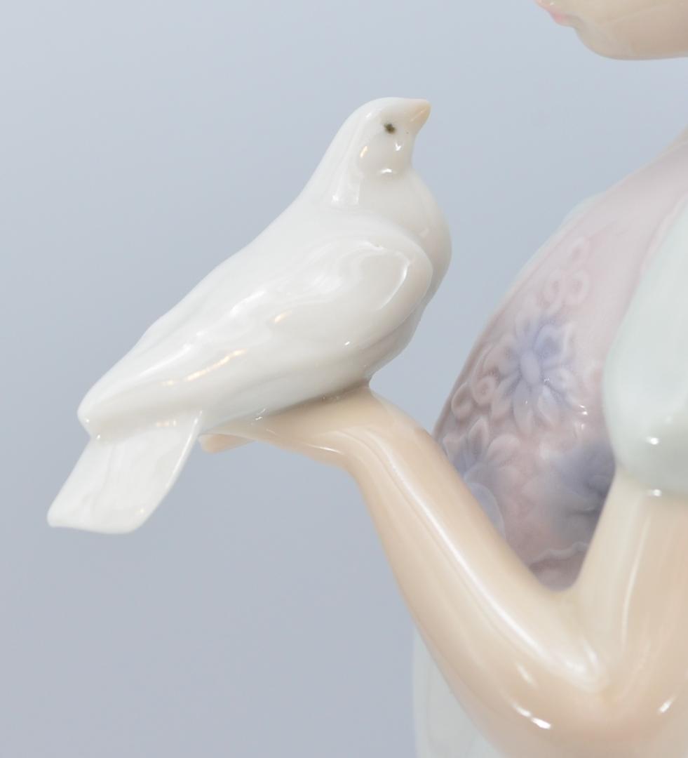 夏の散歩　＃7611　★リヤドロ　スペイン　ポーセリン　1991年　ヴィンテージ