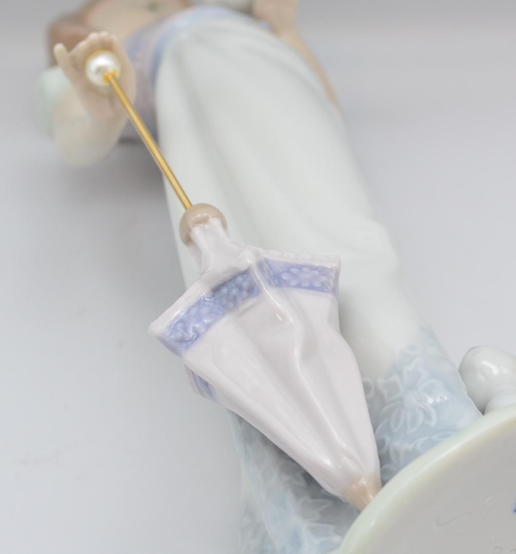 夏の散歩　＃7611　★リヤドロ　スペイン　ポーセリン　1991年　ヴィンテージ