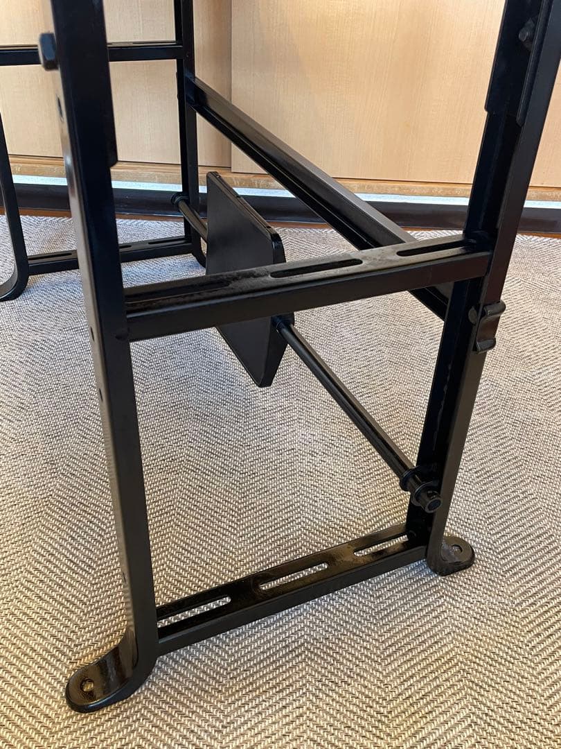 【メンテナンス済み】希少 アメリカ製 SINGER社製 ミシンテーブル デスク